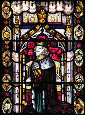 Edward III in Jesse Window
